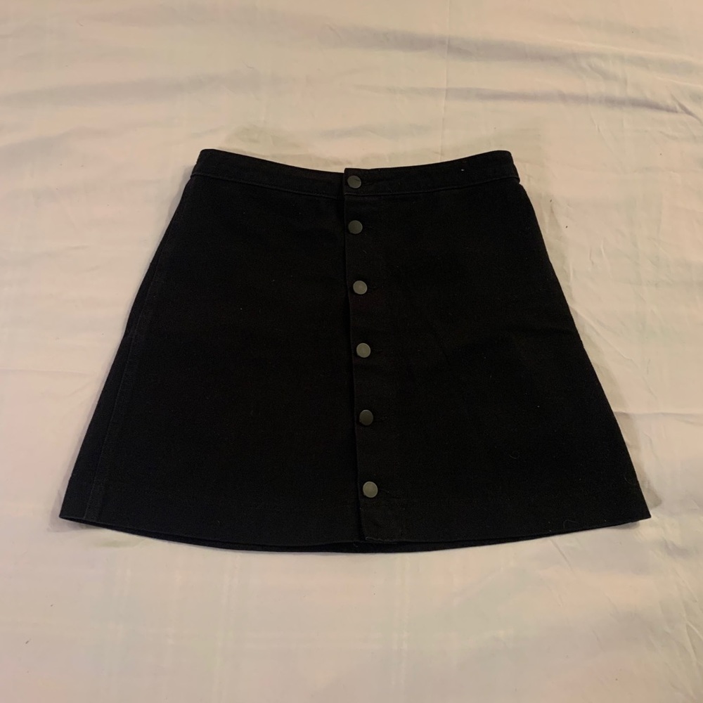 American Apparel denim miniskirt